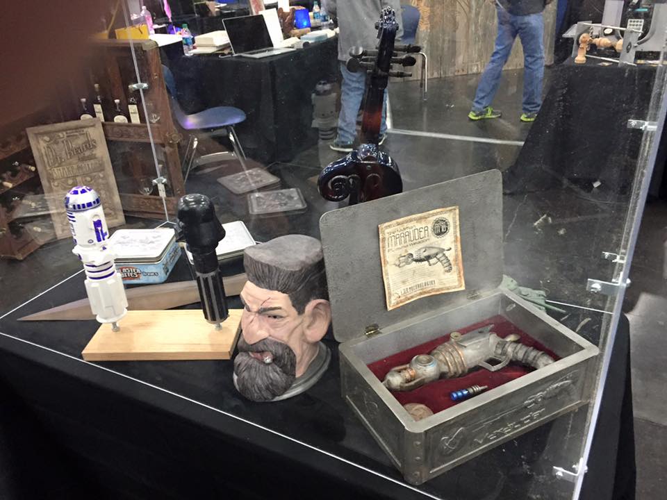 CarveWright Maker Faire Display Props